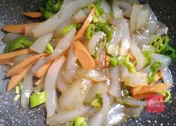 炒凉粉的做法图解6