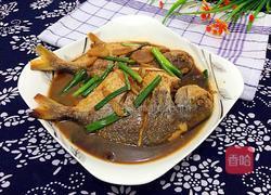 家常红烧鲳鱼的做法图解8