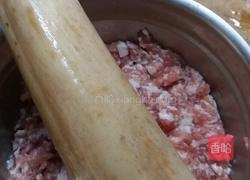 莲藕塞肉的做法图解2