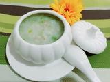 青菜瘦肉粥