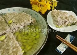 蒸肉饼