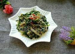 绿豆芽炒韭菜