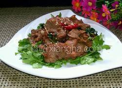 孜然羊肉片