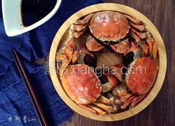清蒸河蟹