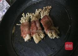 培根金针菇卷的做法图解8