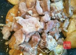 茭白炒肉的做法图解7
