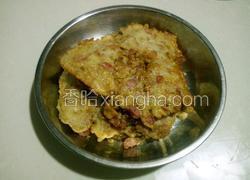 火腿菜脯粒鸡蛋饼