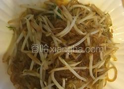 豆芽炒粉丝