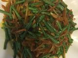 长豆炒土豆丝