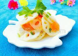 素炒莲藕胡萝卜片