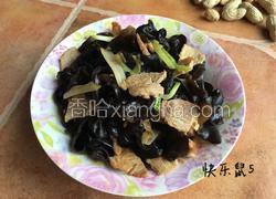 木耳炒肉片