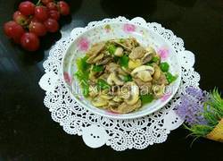 蘑菇炒肉