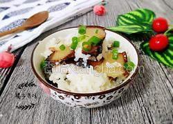 腊肉蒸糯米饭
