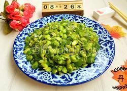 青椒炒毛豆