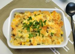 肉末蔬菜焗烤饭
