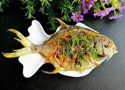干烧金鲳鱼