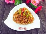 豆角蒸面条