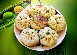 简易版生煎包（杏鲍菇洋葱猪肉馅）