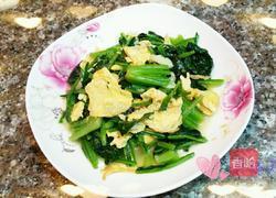 菠菜炒鸡蛋的做法图解8