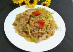 酸菜炒肉丝