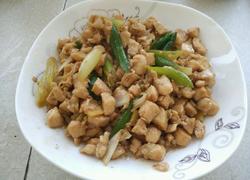 葱爆鸡丁