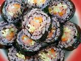 紫米金针菇寿司