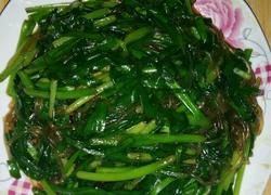 韭菜炒粉条