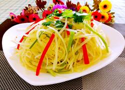 呛拌香菜土豆丝