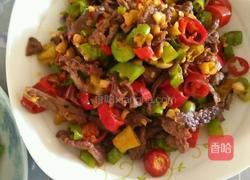 小炒牛肉的做法图解5