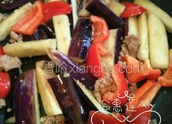 甜椒肉沫烧茄子