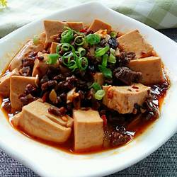 豆腐肉末