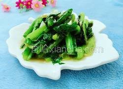 素炒油麦菜