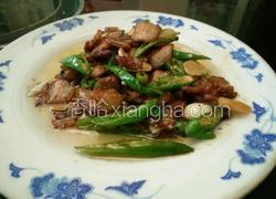 五花肉炒美人椒
