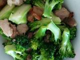 西兰花炒肉