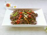 香炒鸭胗