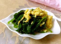 木耳菜炒鸡蛋