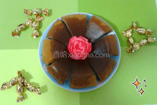 巧克力牛奶蒸蛋糕(电饭煲版)