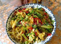 粉丝鸡蛋黄瓜