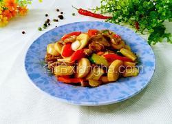 杏鲍菇炒肉