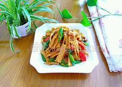 豆瓣腐竹鱿鱼丝