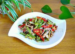豆角炒肉丝