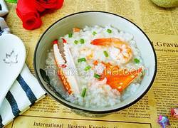 海蟹鲜虾粥