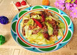 卷心菜炒牛肉