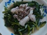 鱿鱼炒韭菜