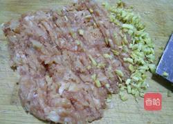猪肉大葱饺子馅的做法图解3