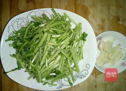 蒜香茼蒿的做法图解3