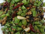 梅干菜四季豆肉沫的做法[图]
