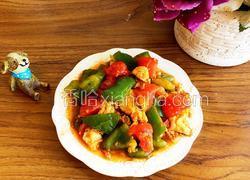 西红柿青椒炒鸡蛋