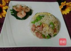 芦笋培根炒饭的做法图解14