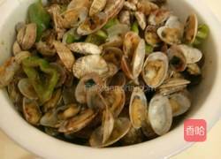 辣炒花蛤的做法图解4